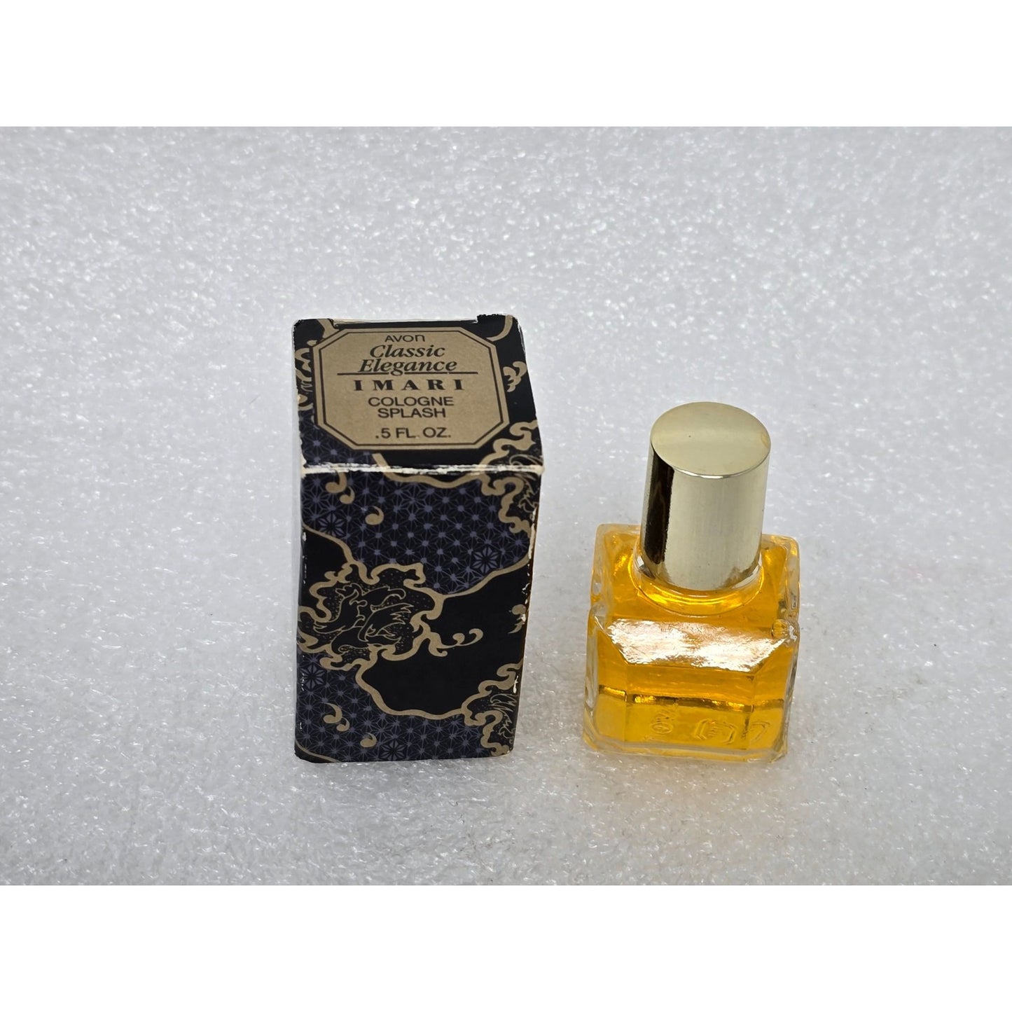 Vintage Avon Imari Classic Elegance Cologne Splash 0.5 Fl Oz Perfume