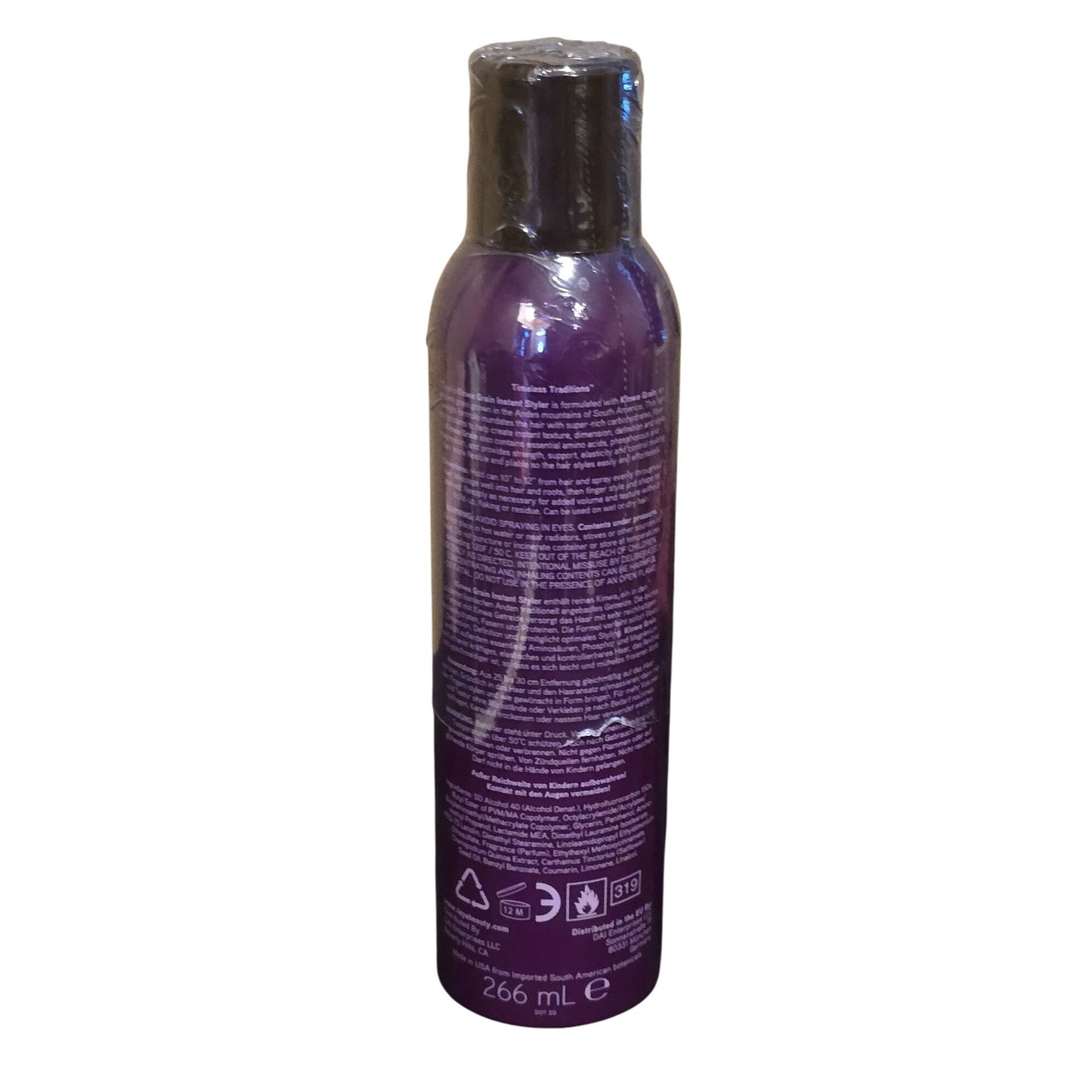 Taya Kinwa Grain Instant Styler 8 Oz Hair Spray