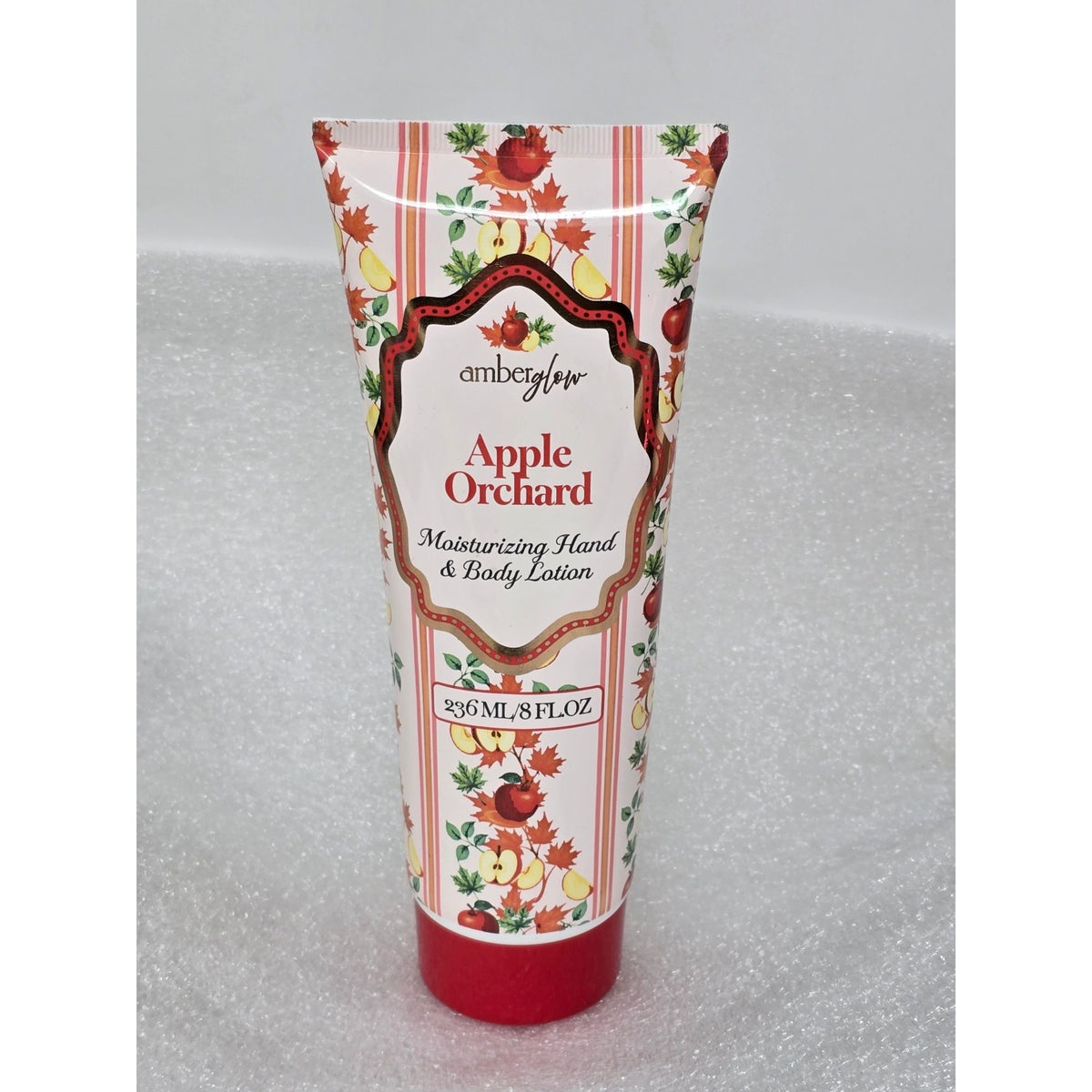 Amber Glow Apple Orchard Hand & Body Lotion 8 oz Hydrating Formula