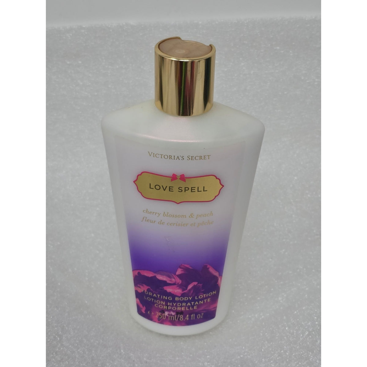 Victoria's Secret Love Spell Cherry Blossom & Peach Hydrating Body Lotion 8.4 Oz