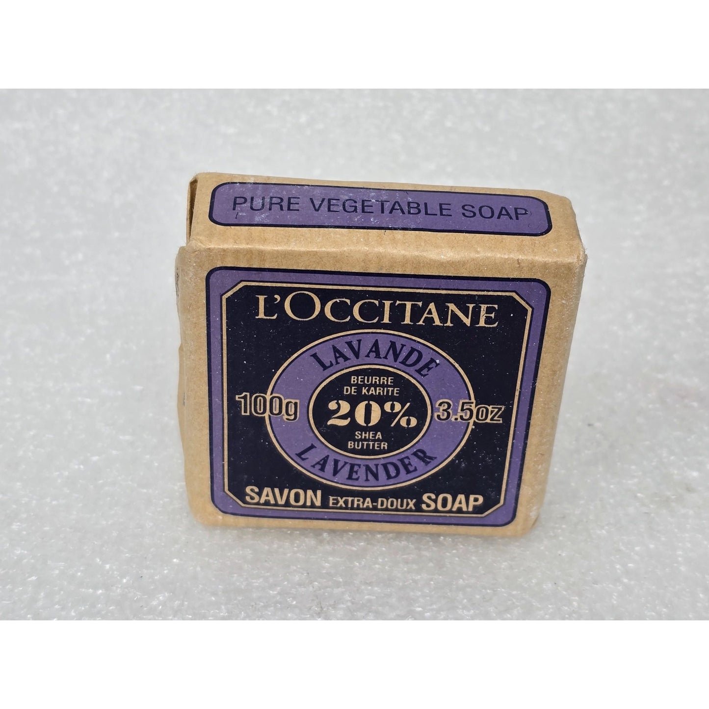 L'Occitane Lavender Shea Butter Soap 3.5 Oz