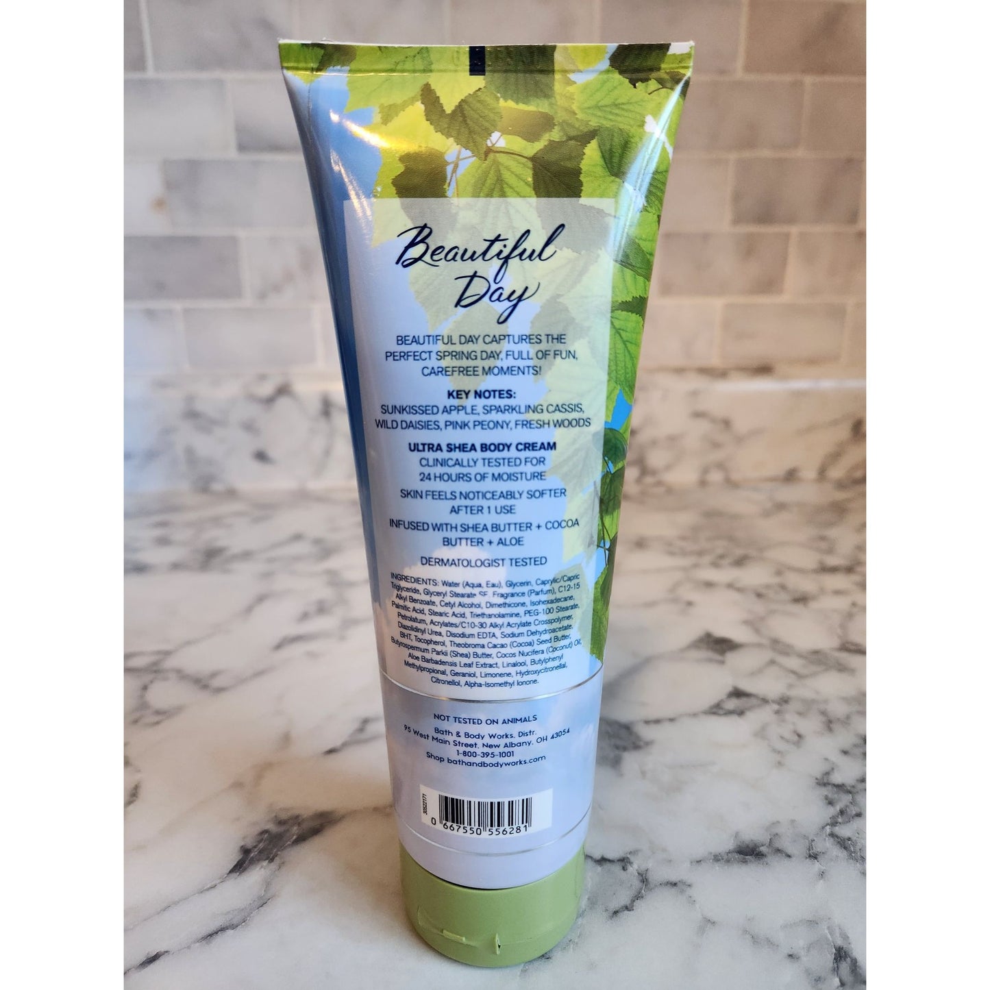Bath & Body Works Beautiful Day Ultra Shea Body Cream 8 Oz 24 Hour Moisture