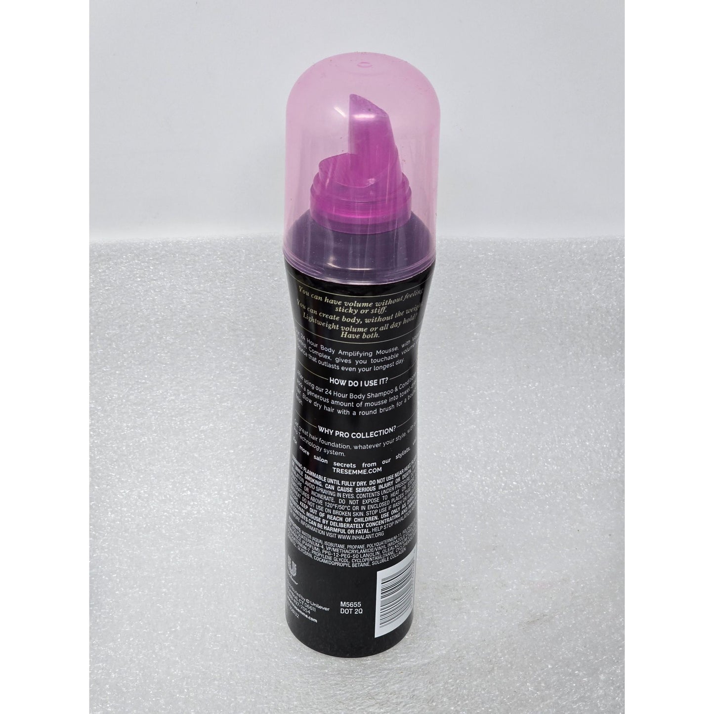 TRESemmé 24 Hour Body Amplifying Mousse 8.1Oz Volume Control Complex Lightweight