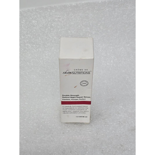 Crème De Skin Nutritions Double Strength Retinol Night Repair Serum 1 Oz