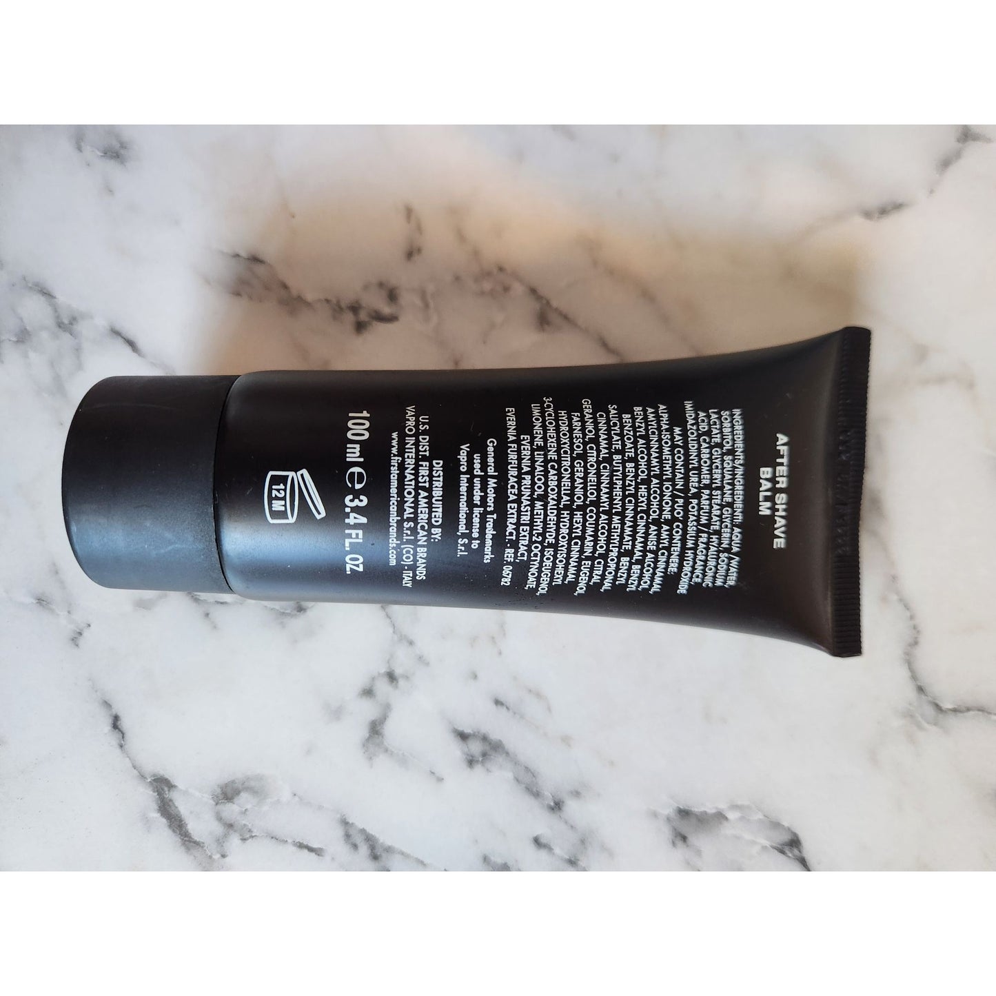 Corvette Black After Shave Balm 100ml Sealed Tube Mens Grooming