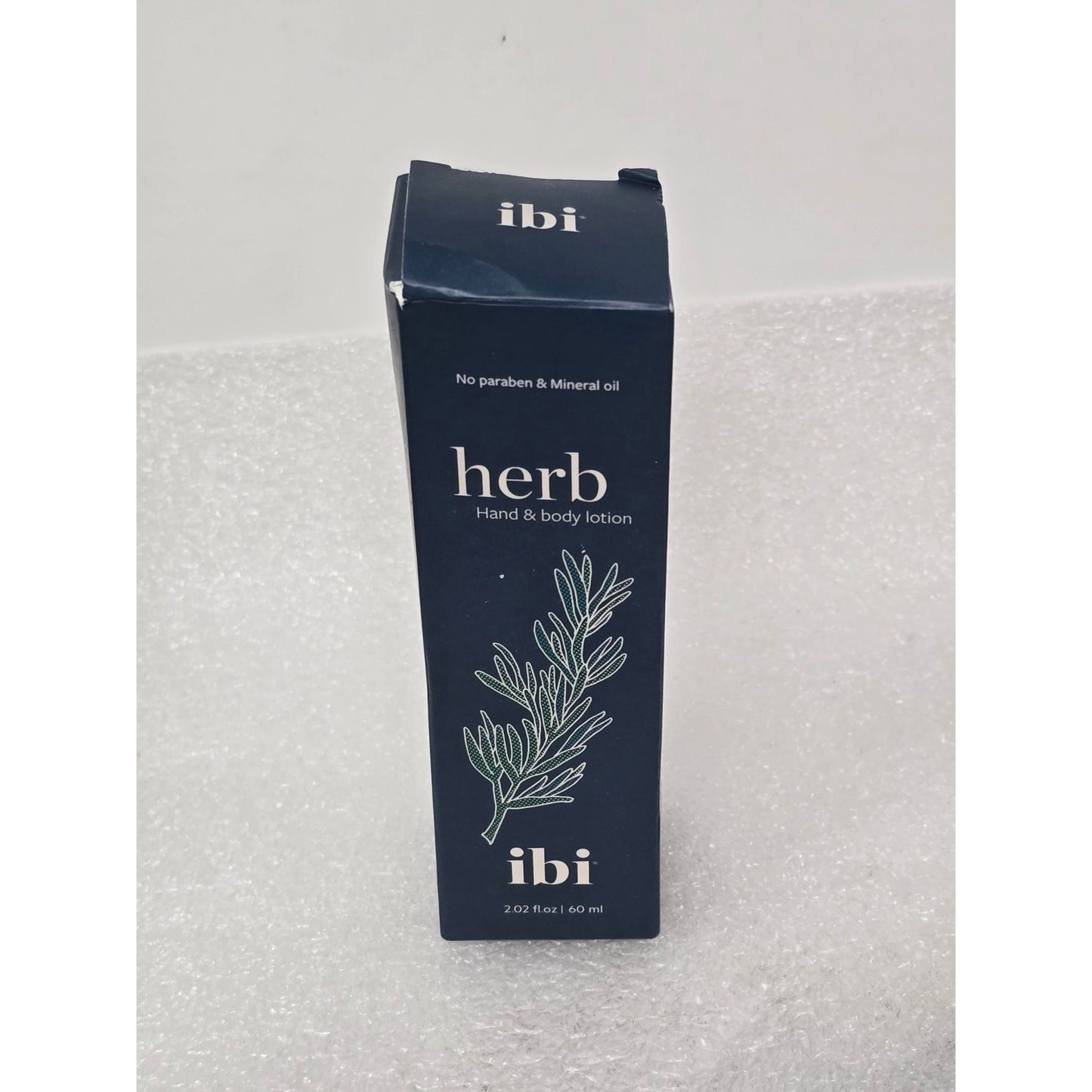 IBI Herb Hand & Body Lotion 2.02 Fl Oz/60ml No Paraben Mineral Oil Made In Korea