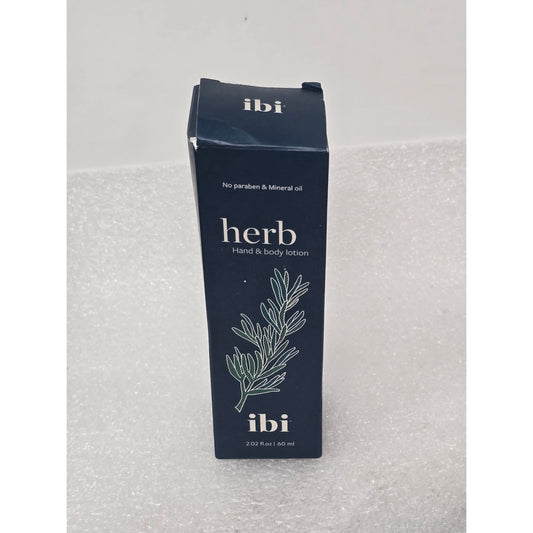 IBI Herb Hand & Body Lotion 2.02 Fl Oz/60ml No Paraben Mineral Oil Made In Korea