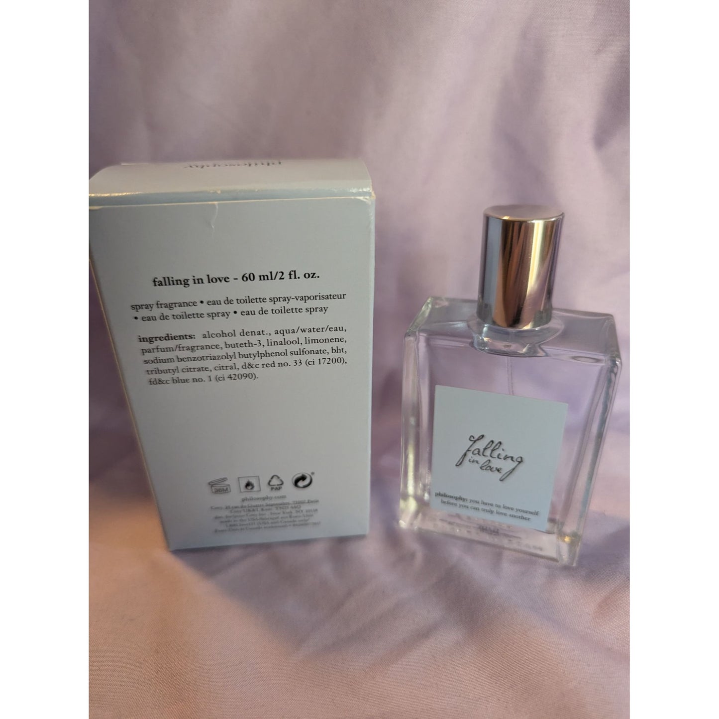 Philosophy Falling In Love Eau De Toilette Spray Fragrance Perfume 60 mL 2 Fl Oz