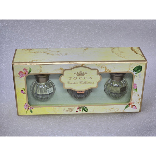 Tocca Garden Collection Mini Perfume Trio Set .17 Oz Florence Stella Giulietta