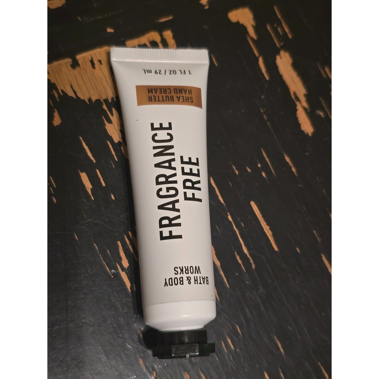 Bath & Body Works Shea Butter Fragrance-Free Hand Cream 1 Fl Oz Tube