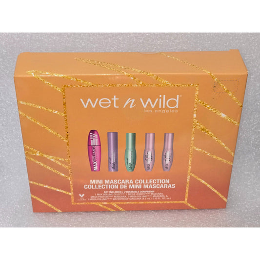 Wet N Wild Mini Mascara Collection Set With 5 Different Mascara Types