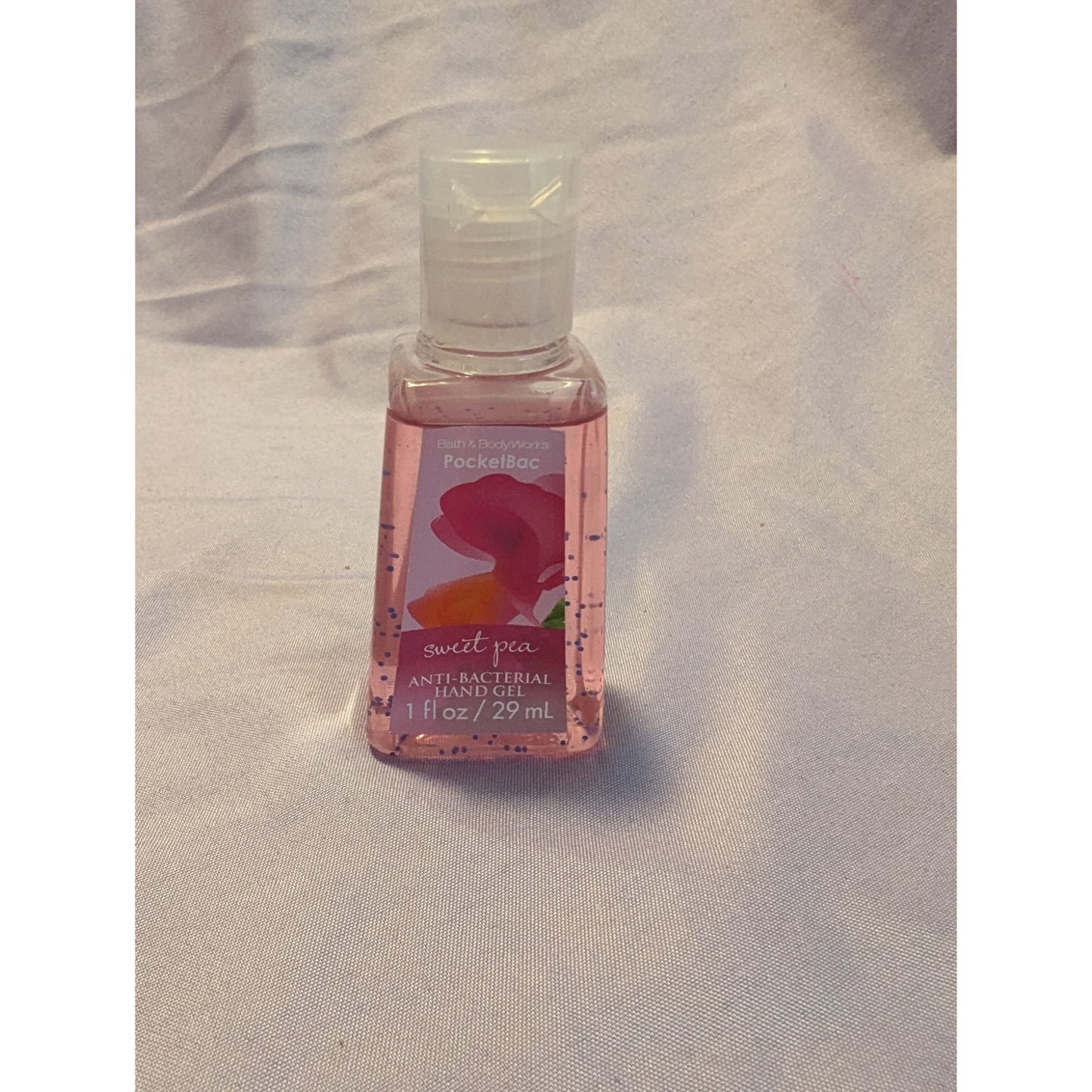 Bath & Body Works Pocketbac Sweet Pea Hand Gel 1 Fl Oz Travel Size Antibacterial
