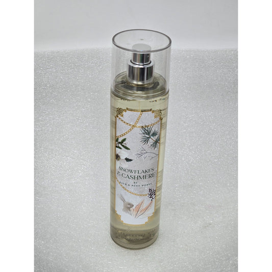 Bath & Body Works Snowflakes & Cashmere Fine Fragrance Mist 8 Oz Spray For Women