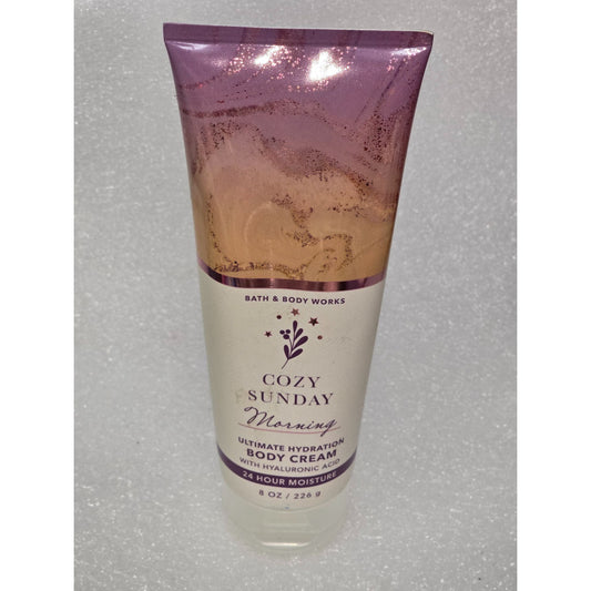 Bath & Body Works Cozy Sunday Morning Ultimate Hydration Body Cream 8 oz