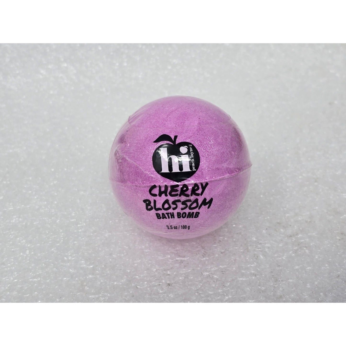 Hi Peach Layne Cherry Blossom Bath Bomb 3.5 Oz Paraben & Phthalate Free