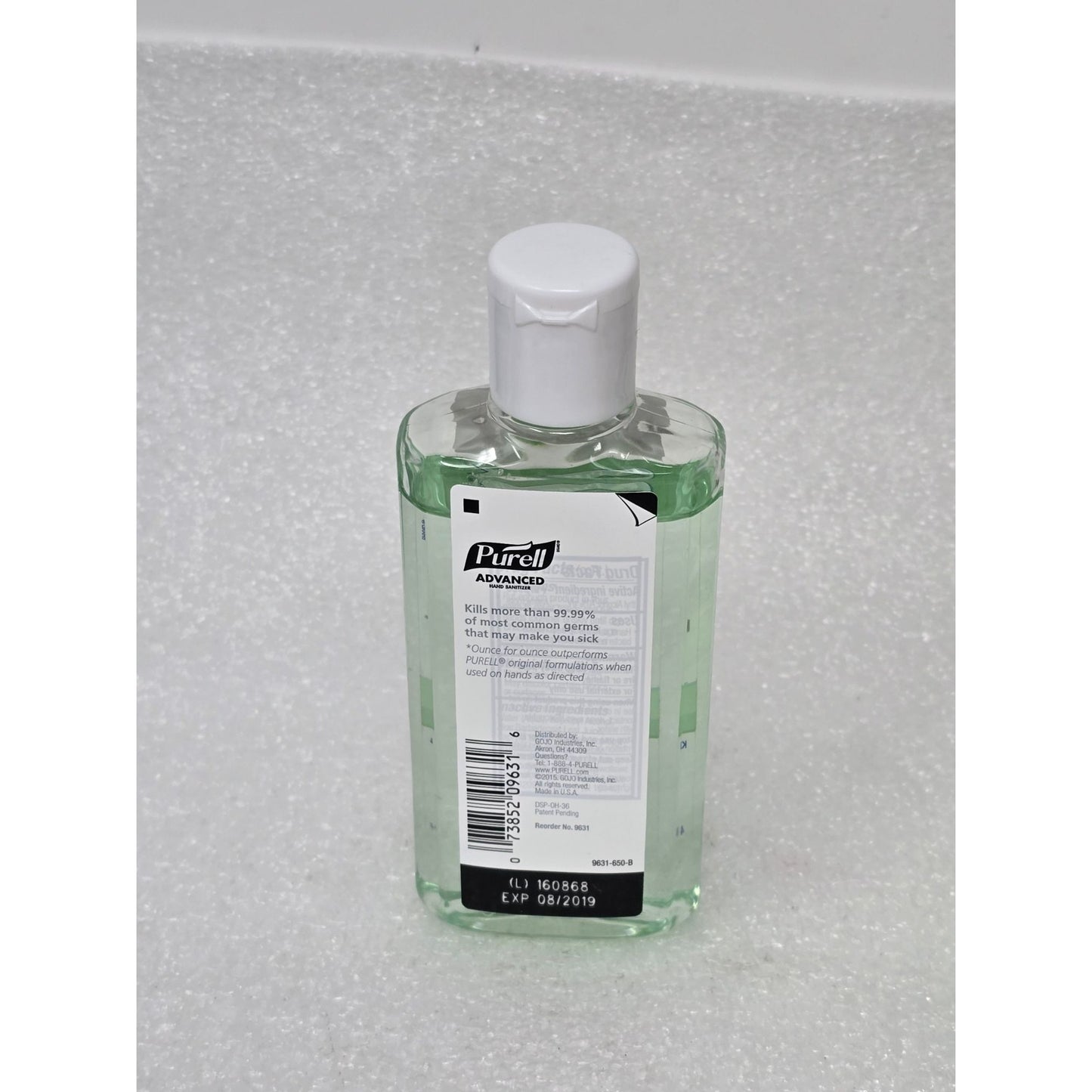 Purell Advanced Refreshing Aloe Hand Sanitizer 4 Fl Oz