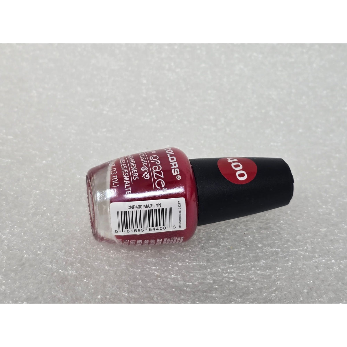 L.A. Colors Color Craze Nail Polish With Hardeners Marilyn CNP400 Red
