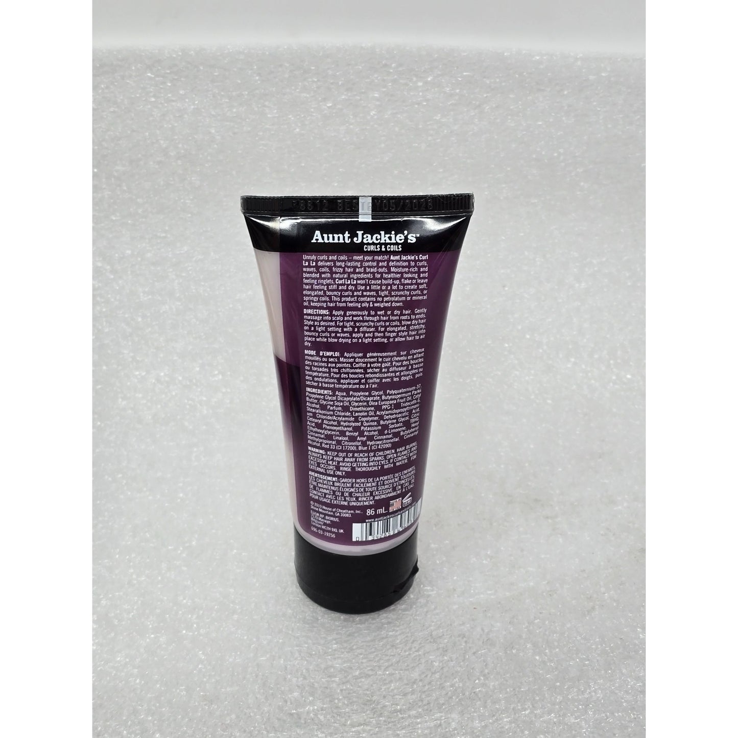Aunt Jackies Curl La La Defining Curl Custard 3 Oz With Shea Butter & Olive Oil