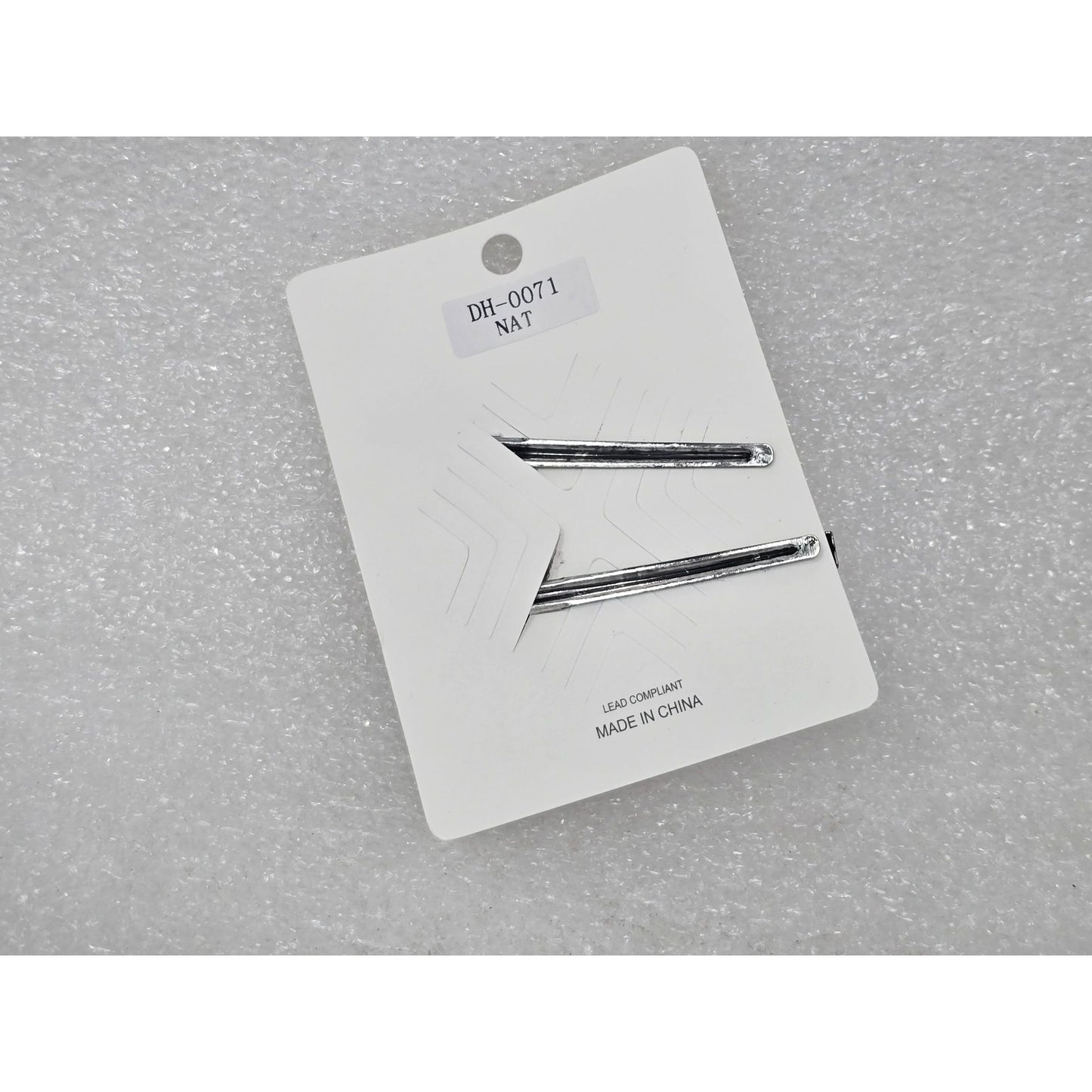 Southwestern Style Hair Clips Pins With Faux White Stone & Floral Design