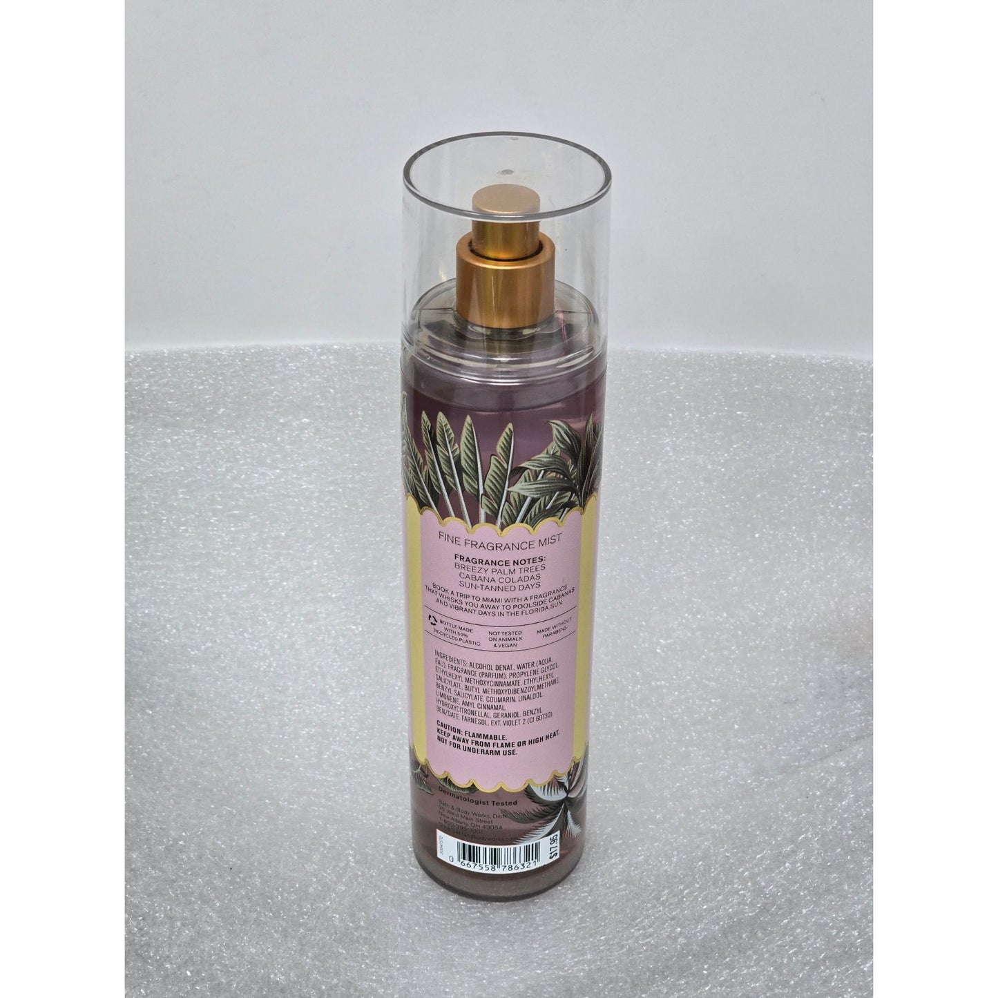 Bath & Body Works Meet Me In Miami Fine Fragrance Mist 8 fl oz