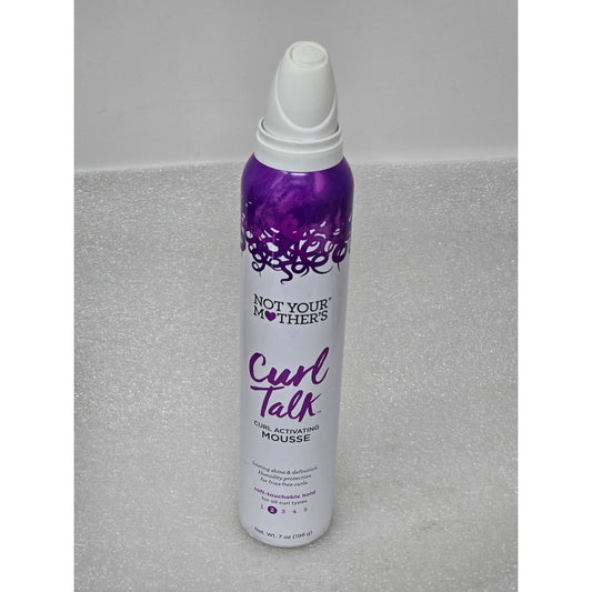 Not Your Mothers Curl Talk Curl Activating Mousse Frizz-Free Soft-Touchable Hold