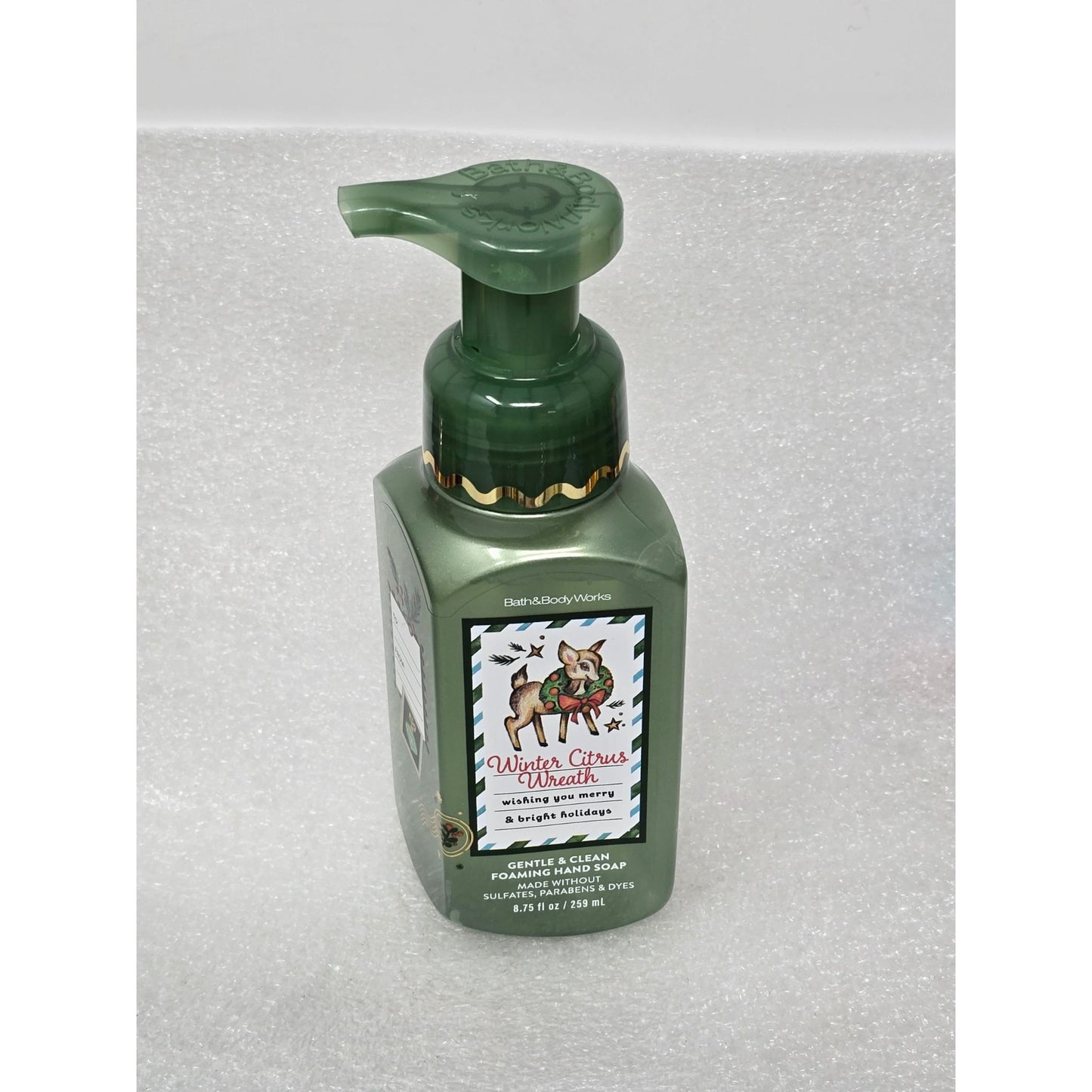 Bath & Body Works Winter Citrus Wreath Foaming Hand Soap 8.75 Fl Oz