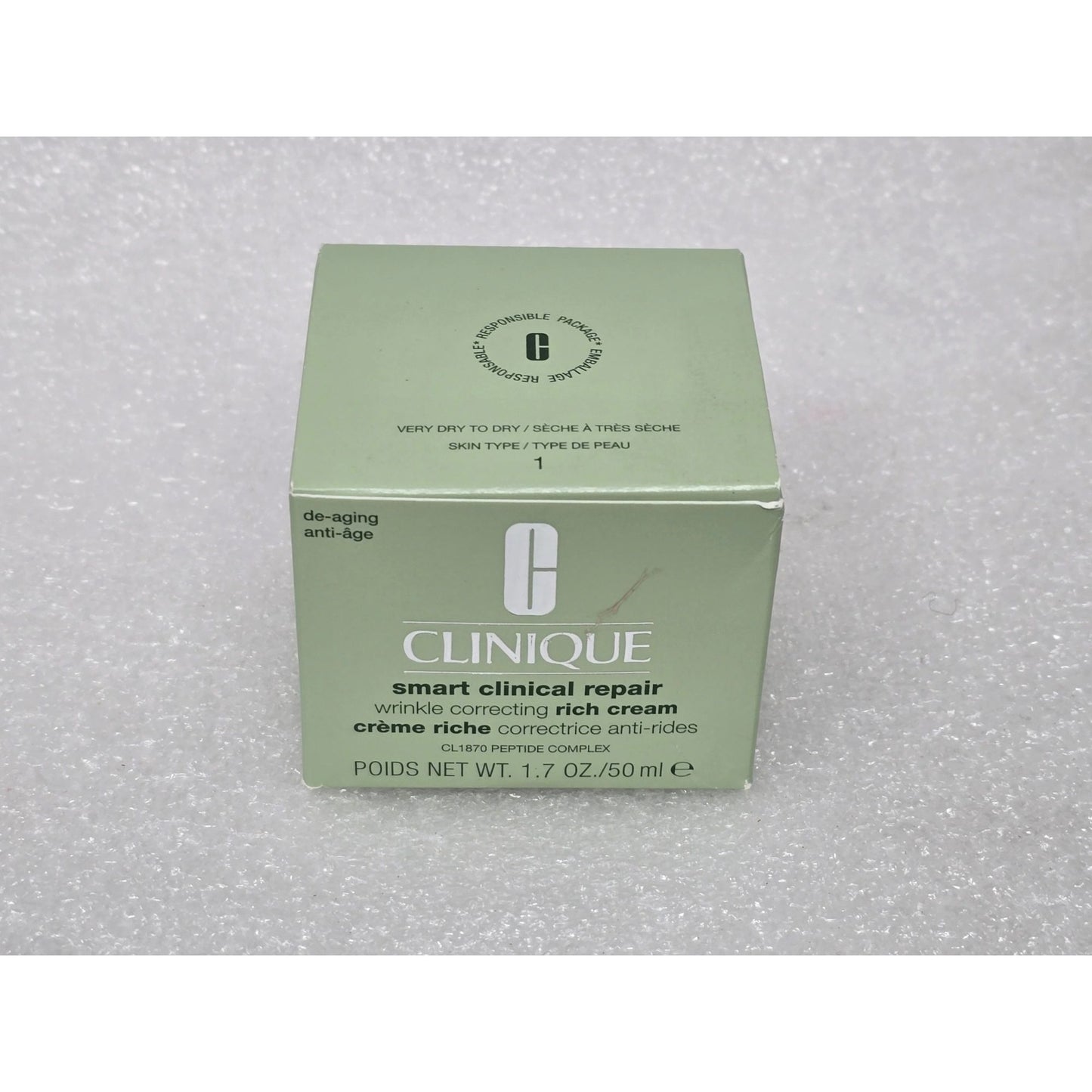 Clinique Smart Clinical Repair Wrinkle Correcting Rich Cream 1.7 Oz Anti-Aging
