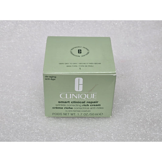 Clinique Smart Clinical Repair Wrinkle Correcting Rich Cream 1.7 Oz Anti-Aging