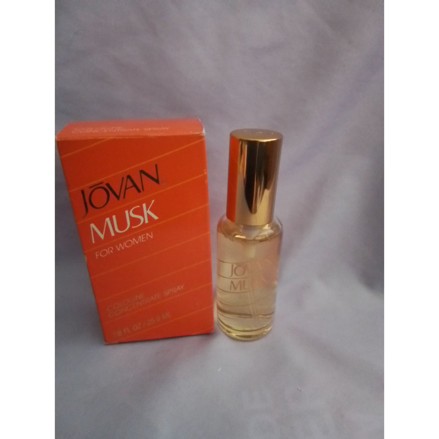 Vintage Jovan Musk For Women Cologne Concentrate Spray 7/8 Oz