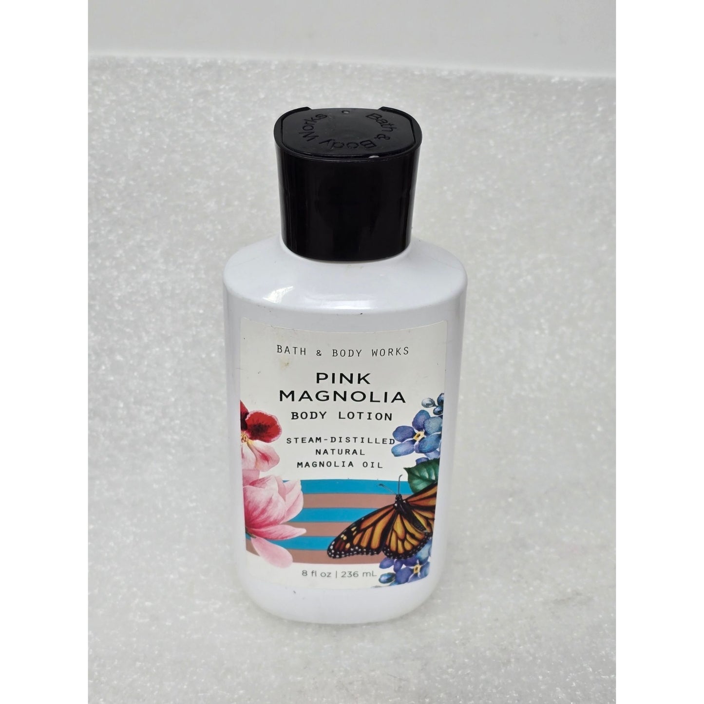 Bath & Body Works Pink Magnolia Body Lotion 8 fl oz Steam-Distilled Magnolia Oil