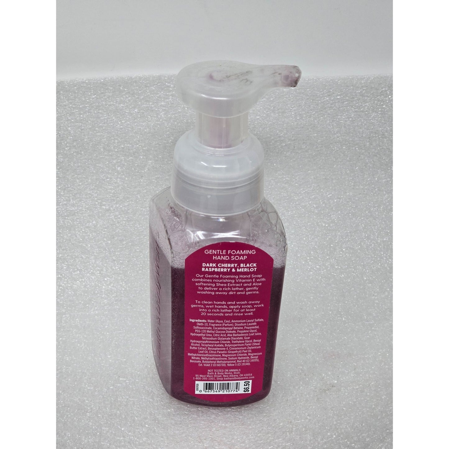 Bath & Body Works Black Cherry Merlot Gentle Foaming Hand Soap 8.75 Fl Oz