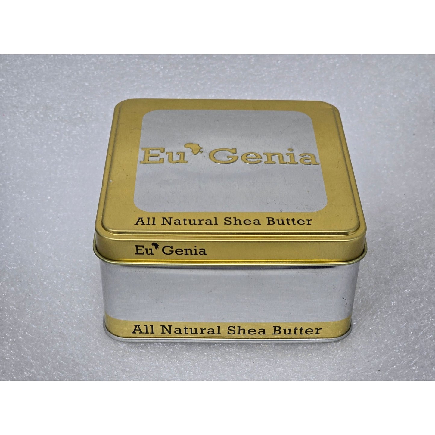 EuGenia All Natural Shea Butter Tin Moisturizing Body Butter For Skin & Hair
