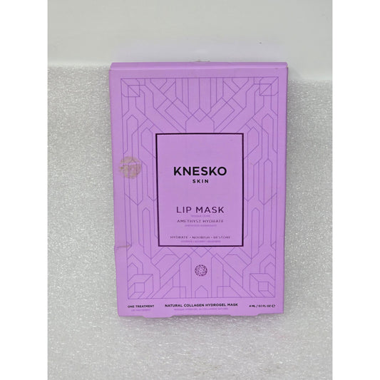 Knesko Skin Amethyst Hydrate Lip Mask Natural Collagen Hydrogel Cruelty-Free