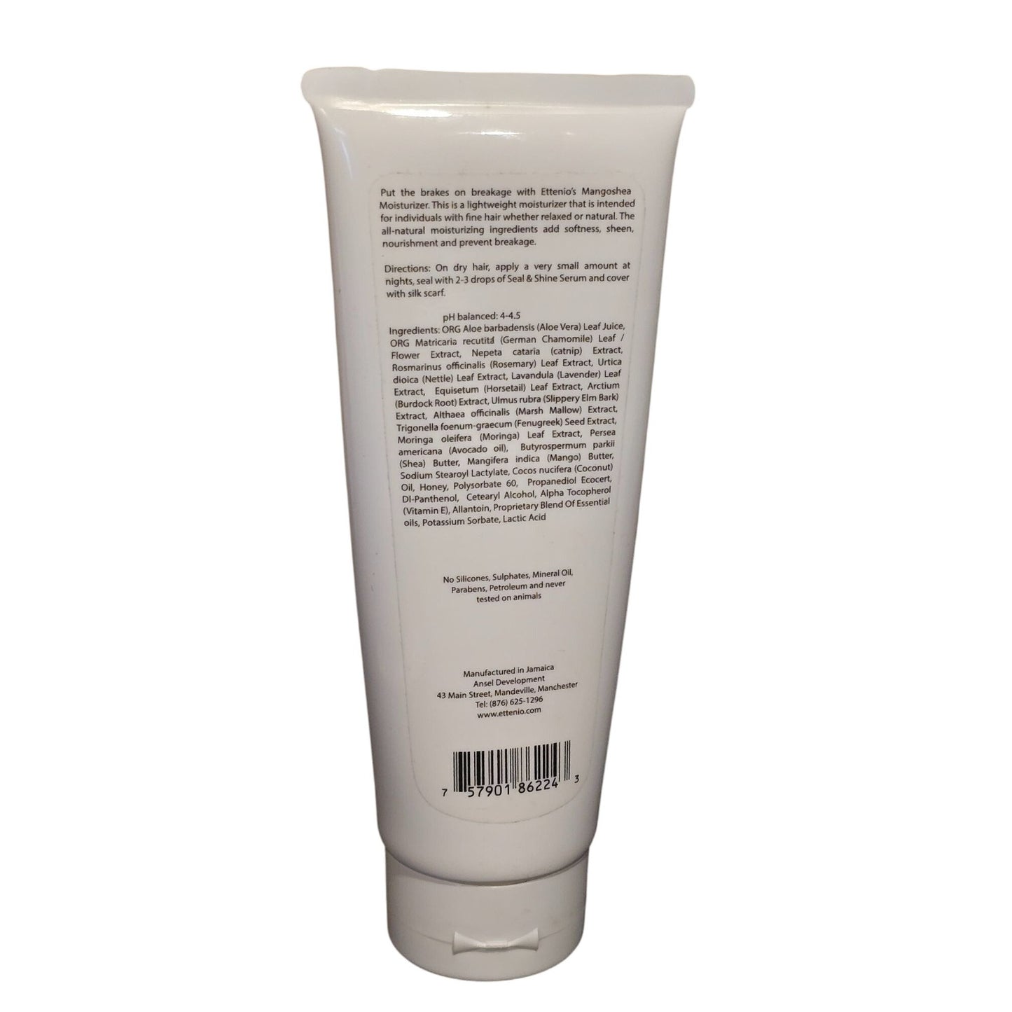 Ettenio Daily Essentials Mangoshea Moisturizer Silicone & Paraben Free Hair Care