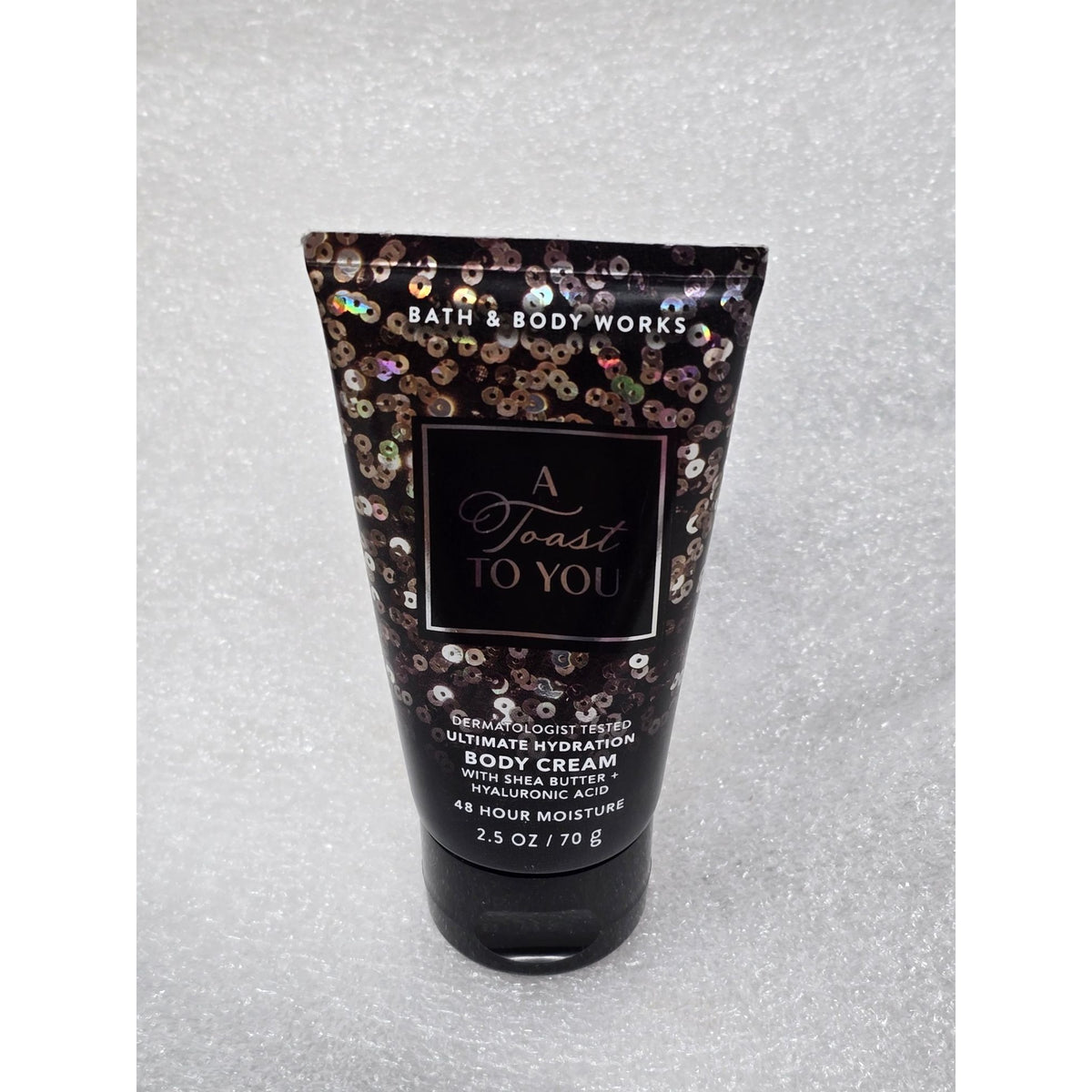 Bath & Body Works A Toast To You Body Cream 2.5 Oz Shea Butter & Hyaluronic Acid