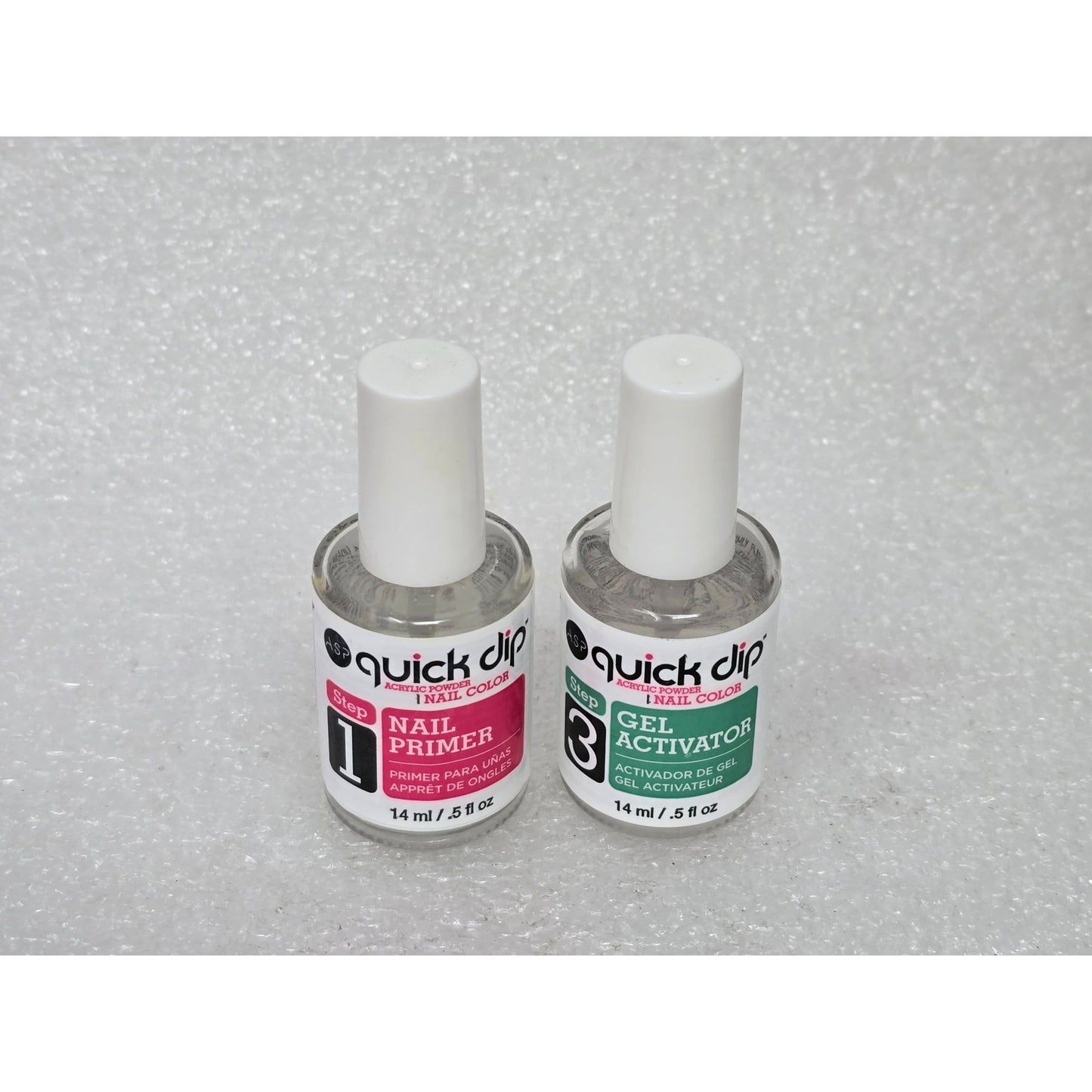 ASP Quick Dip Nail Primer & Gel Activator Set Professional Nail Care Products