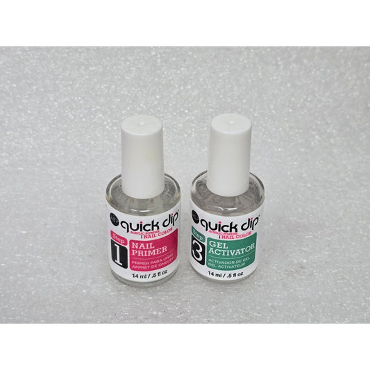ASP Quick Dip Nail Primer & Gel Activator Set Professional Nail Care Products