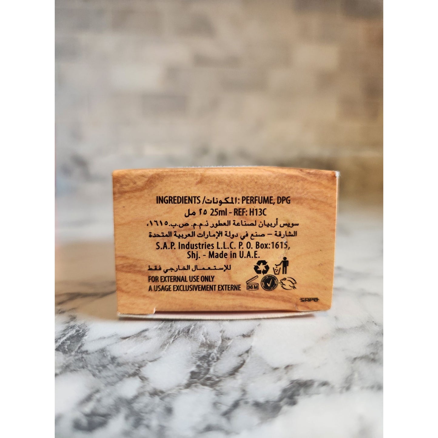 Swiss Arabian High Class Perfume Oil 25ml Concentrated Alcohol-Free Fragrance