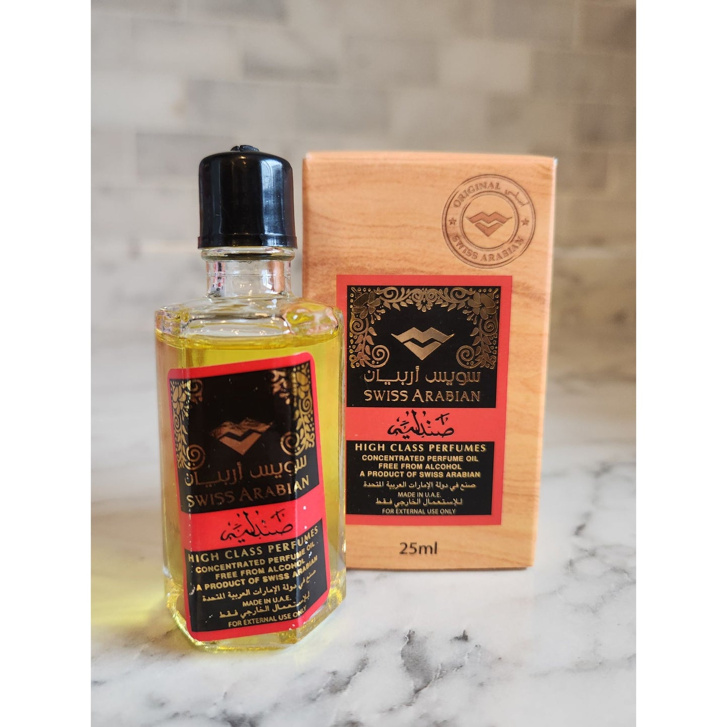 Swiss Arabian High Class Perfume Oil 25ml Concentrated Alcohol-Free Fragrance