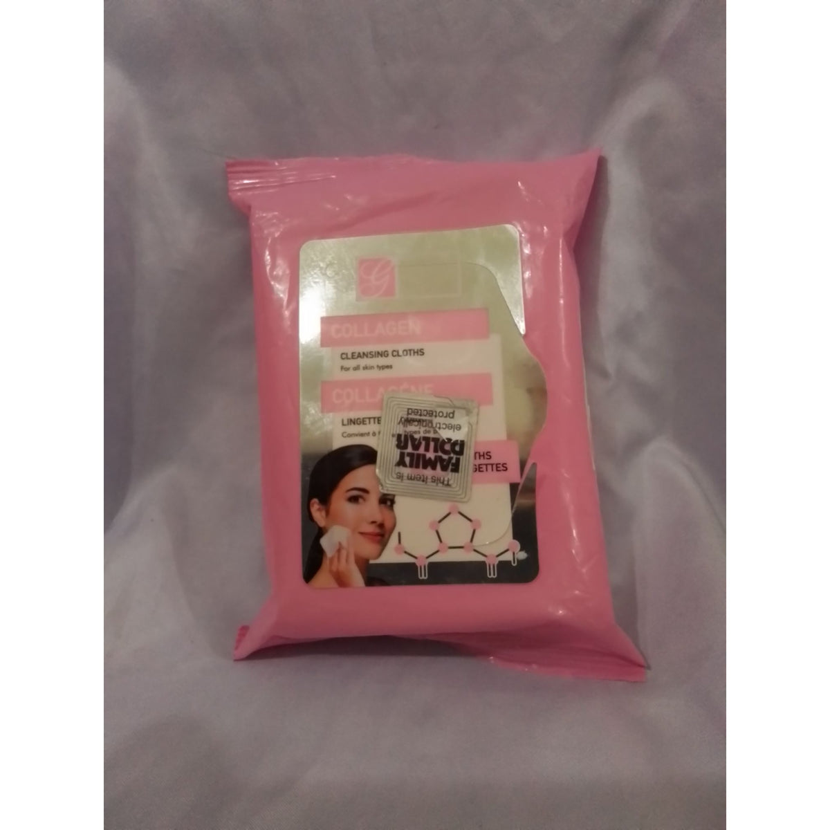 Global Beauty Care Collagen Cleansing Cloths Makeup Remover Wipes All Skin Types