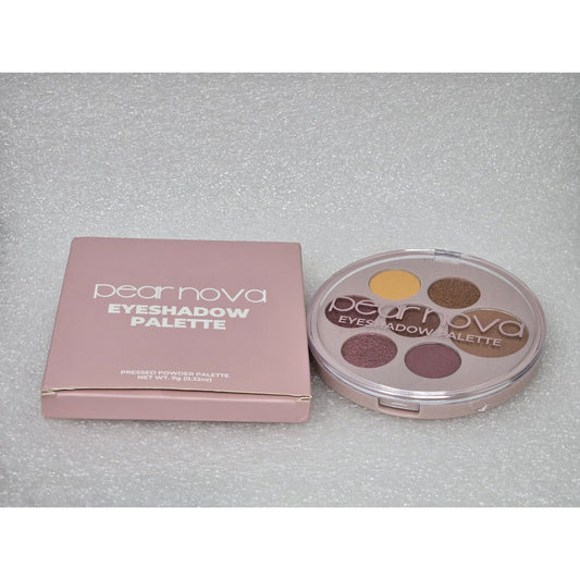 Pear Nova Eyeshadow Palette With 7 Neutral & Bold Shades Pressed Powder