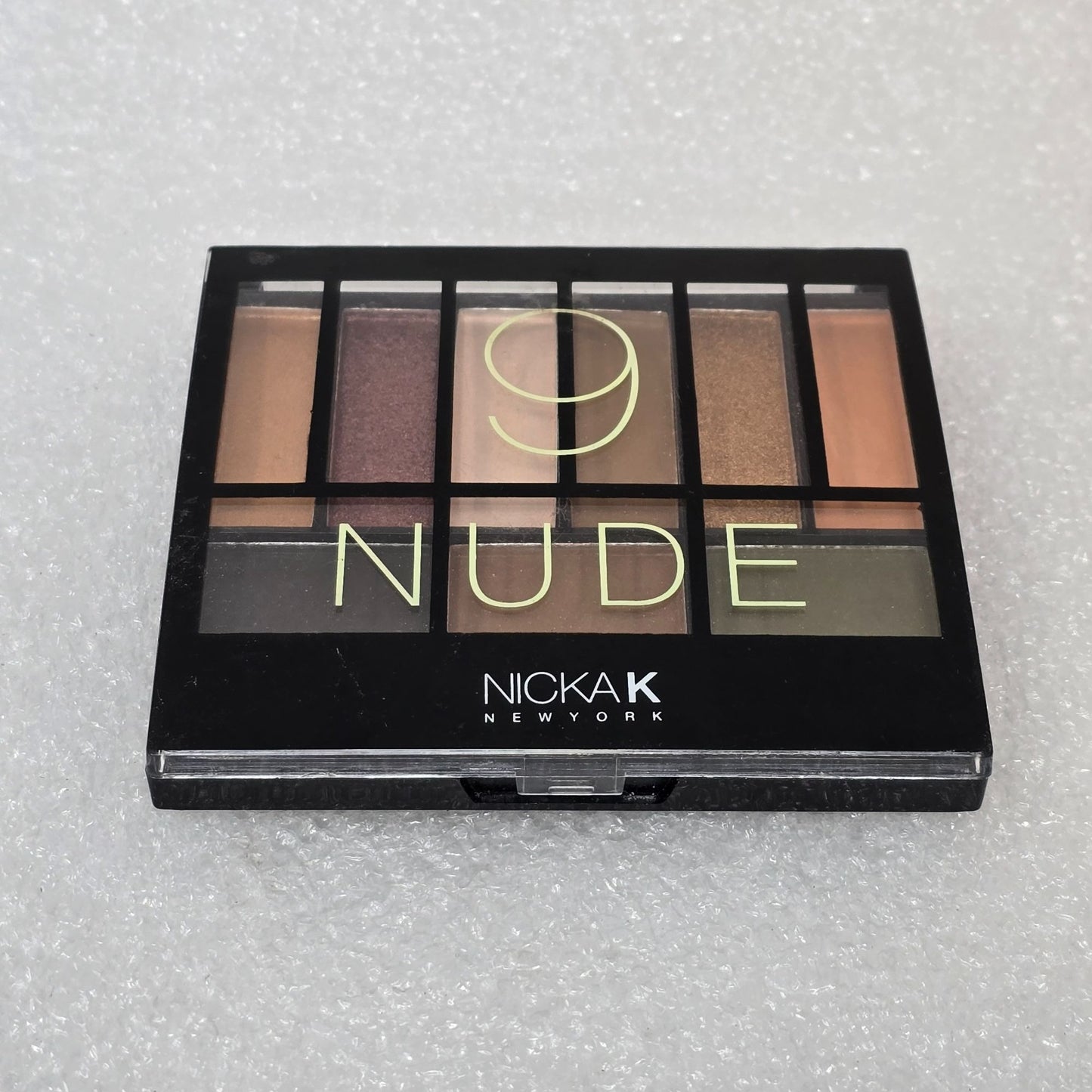 Nicka K New York 9 Nude Eyeshadow Palette With Rich Pigmented Shades