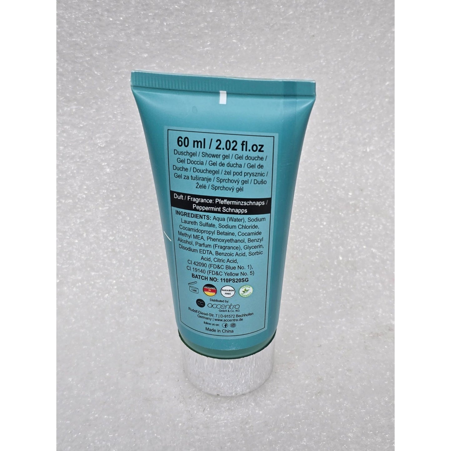 Alpine C Peppermint Schnapps Shower Gel 60ml 2.02 Oz
