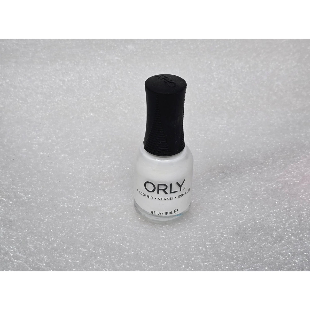 Orly Nail Lacquer Pointe Blanche 0.6 Fl Oz White Long-Lasting Polish