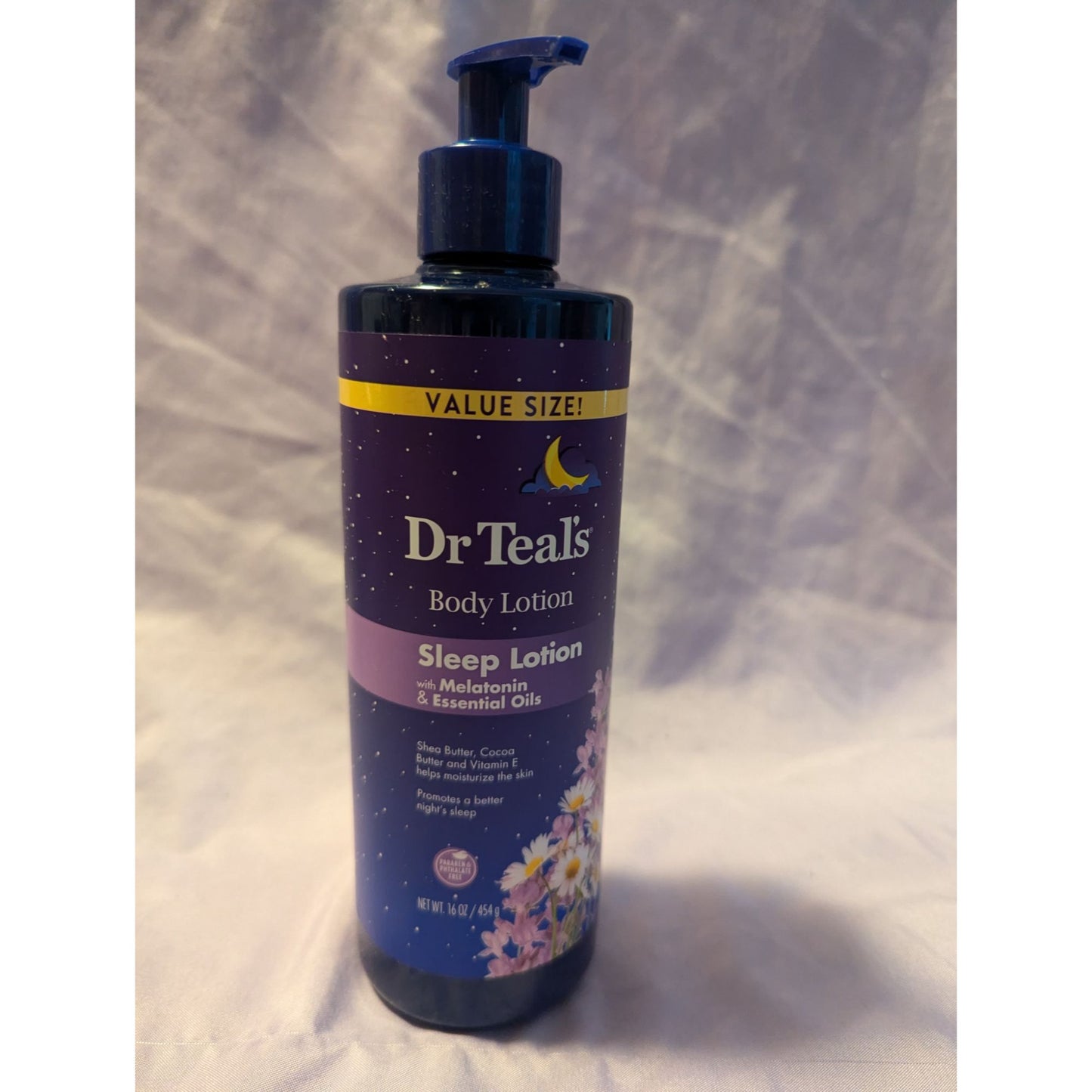 Dr Teals Sleep Lotion With Melatonin & Essential Oils 16 Oz Promotes Relaxation