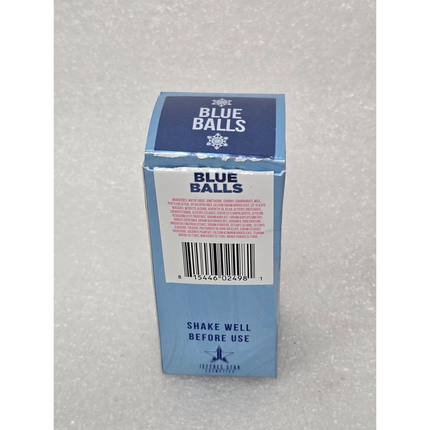 Jeffree Star Cosmetics Liquid Frost Blue Balls Highlighter 1.01 Fl Oz
