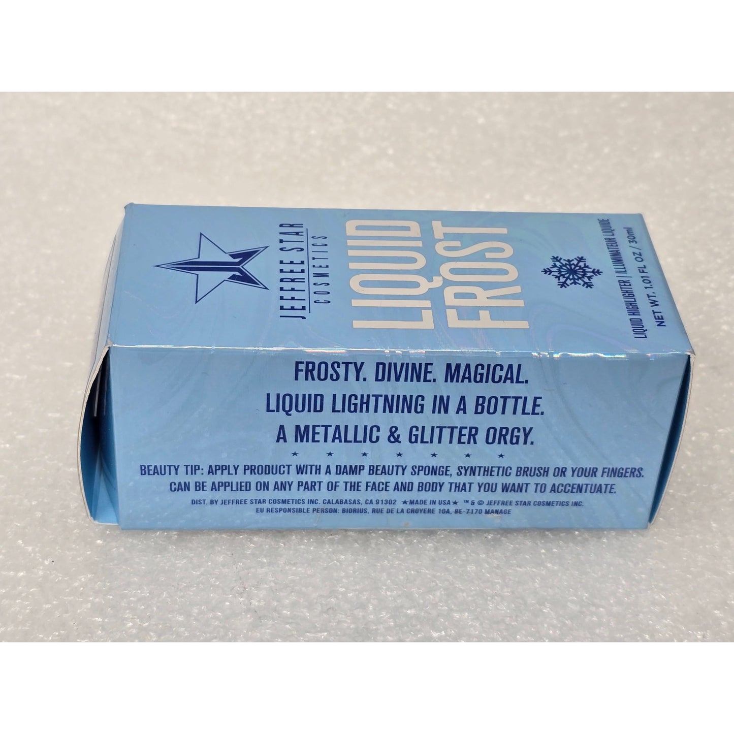 Jeffree Star Cosmetics Liquid Frost Blue Balls Highlighter 1.01 Fl Oz