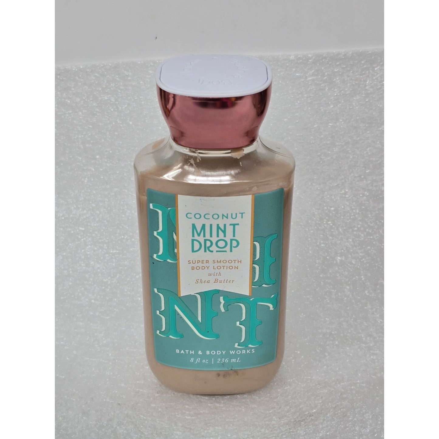 Bath & Body Works Coconut Mint Drop Body Lotion 8 Fl Oz Shea Butter & Vitamin E