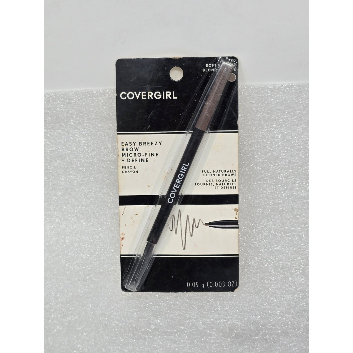 Covergirl Easy Breezy Brow Micro-Fine Define Pencil 720 Soft Blonde Eyebrow