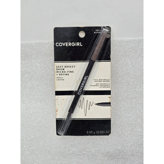 Covergirl Easy Breezy Brow Micro-Fine Define Pencil 720 Soft Blonde Eyebrow